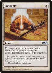 Condenar / Condemn - Magic: The Gathering - MoxLand