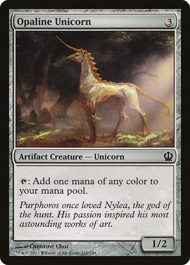 Unicórnio Opalino / Opaline Unicorn