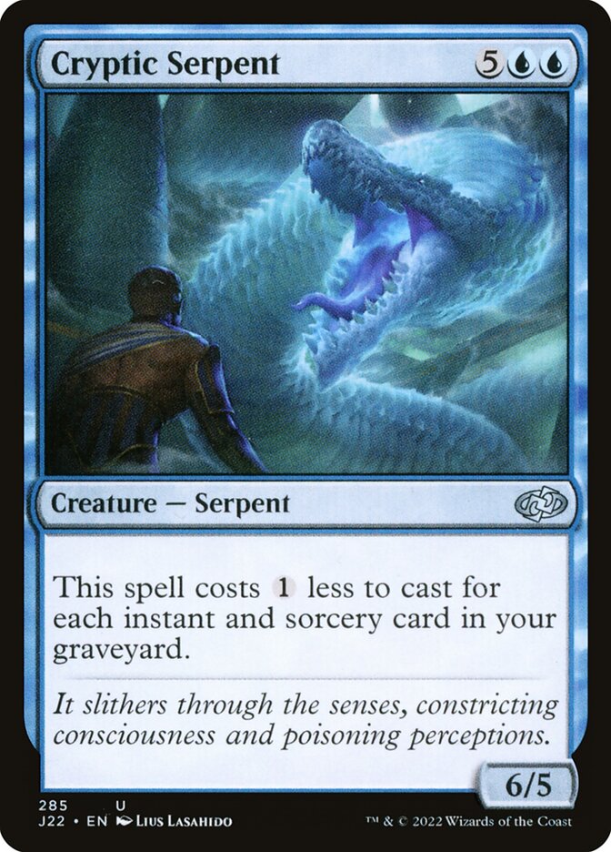 Serpente Críptica / Cryptic Serpent - Magic: The Gathering - MoxLand