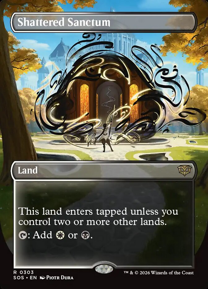 Santuário Despedaçado / Shattered Sanctum - Magic: The Gathering - MoxLand