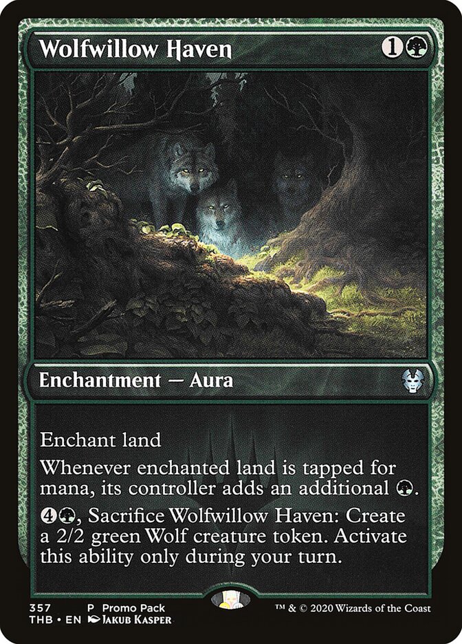 Refúgio do Salgueiro dos Lobos / Wolfwillow Haven - Magic: The Gathering - MoxLand