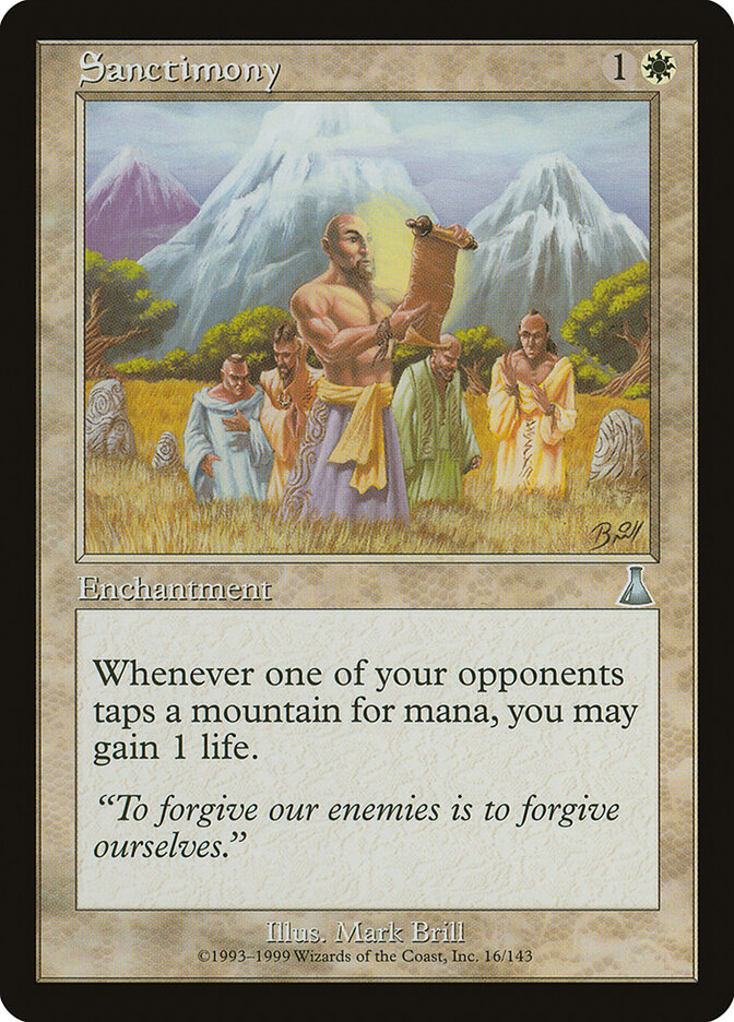 Santimônia / Sanctimony - Magic: The Gathering - MoxLand