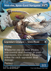Malcolm, Navegador da Hipervisão / Malcolm, Keen-Eyed Navigator - Magic: The Gathering - MoxLand