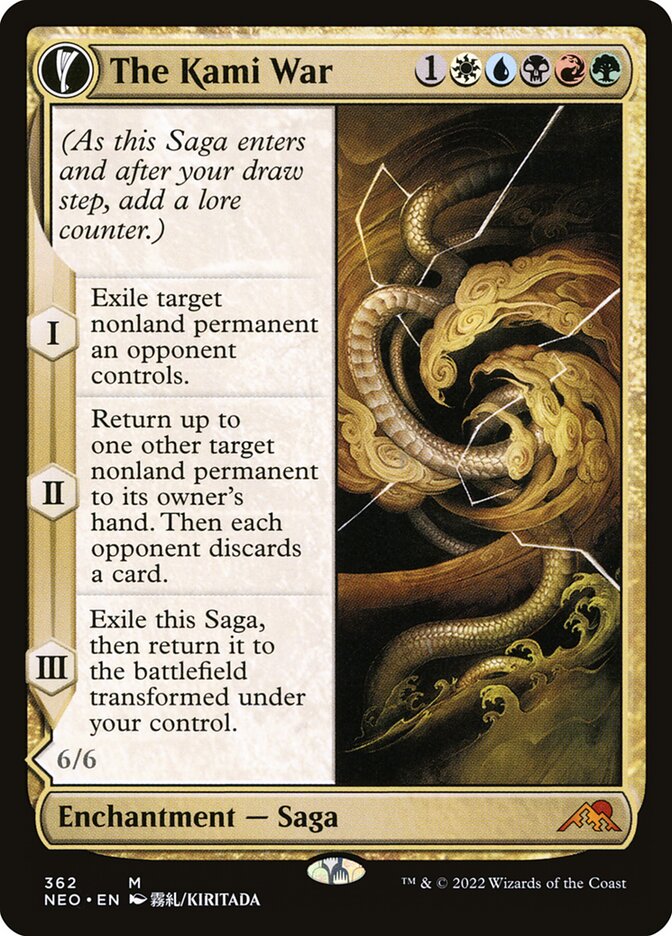 A Guerra dos Kami / The Kami War - Magic: The Gathering - MoxLand