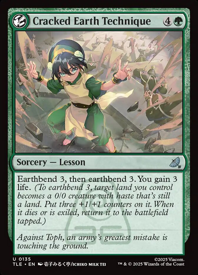 Técnica da Terra Rachada / Cracked Earth Technique - Magic: The Gathering - MoxLand