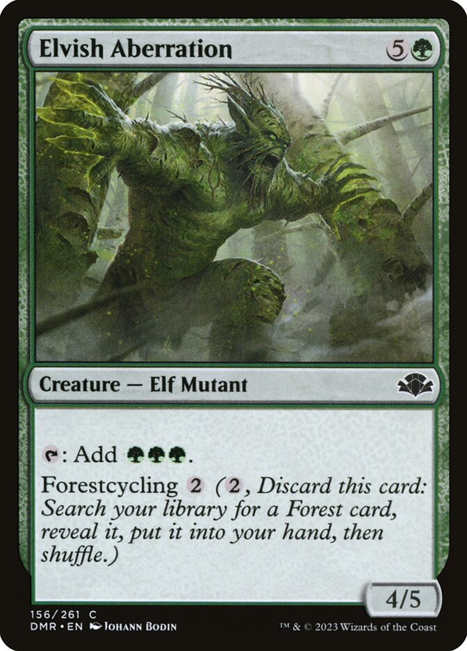 Aberração Élfica / Elvish Aberration - Magic: The Gathering - MoxLand