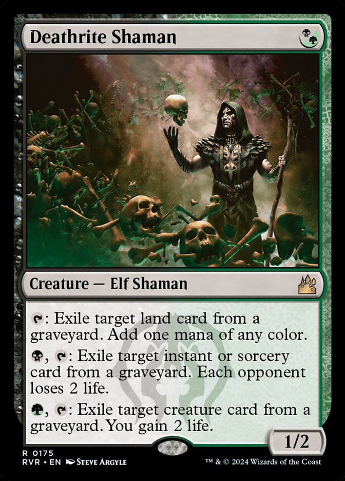 Xamã do Ritual Mortífero / Deathrite Shaman - Magic: The Gathering - MoxLand