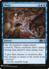 Dormir / Sleep - Magic: The Gathering - MoxLand