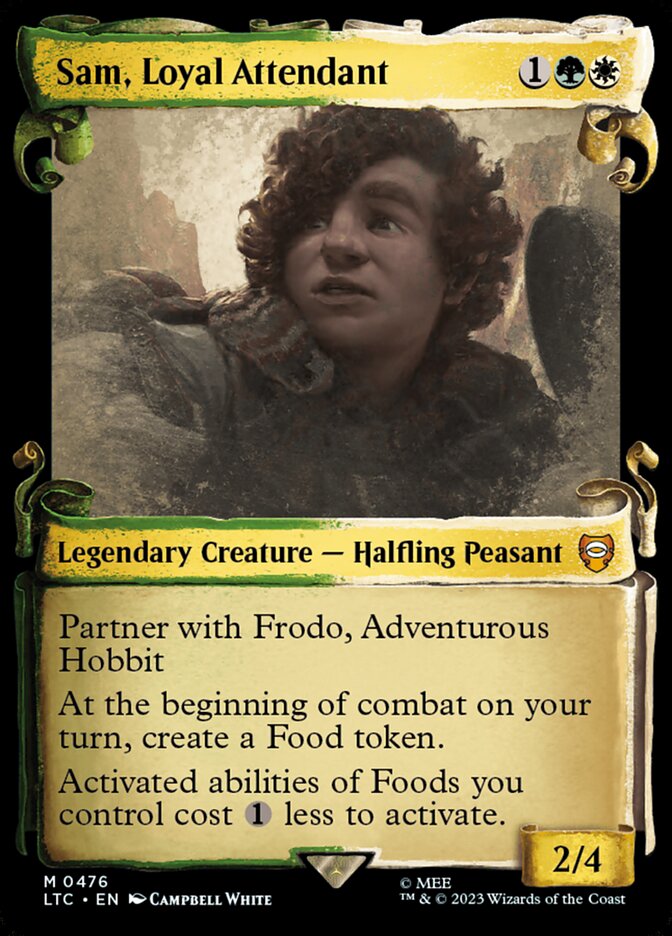 Sam, Ajudante Leal / Sam, Loyal Attendant - Magic: The Gathering - MoxLand
