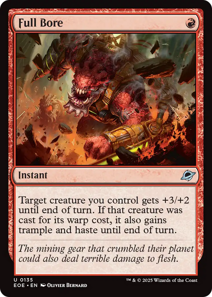 Perfuração Máxima / Full Bore - Magic: The Gathering - MoxLand