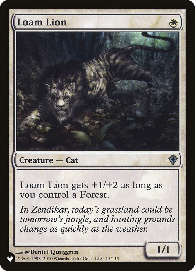 Leão de Argila / Loam Lion - Magic: The Gathering - MoxLand