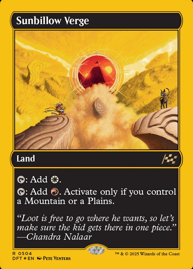 Limiar de Areiasol / Sunbillow Verge - Magic: The Gathering - MoxLand