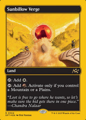 Limiar de Areiasol / Sunbillow Verge - Magic: The Gathering - MoxLand