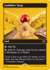 Limiar de Areiasol / Sunbillow Verge - Magic: The Gathering - MoxLand