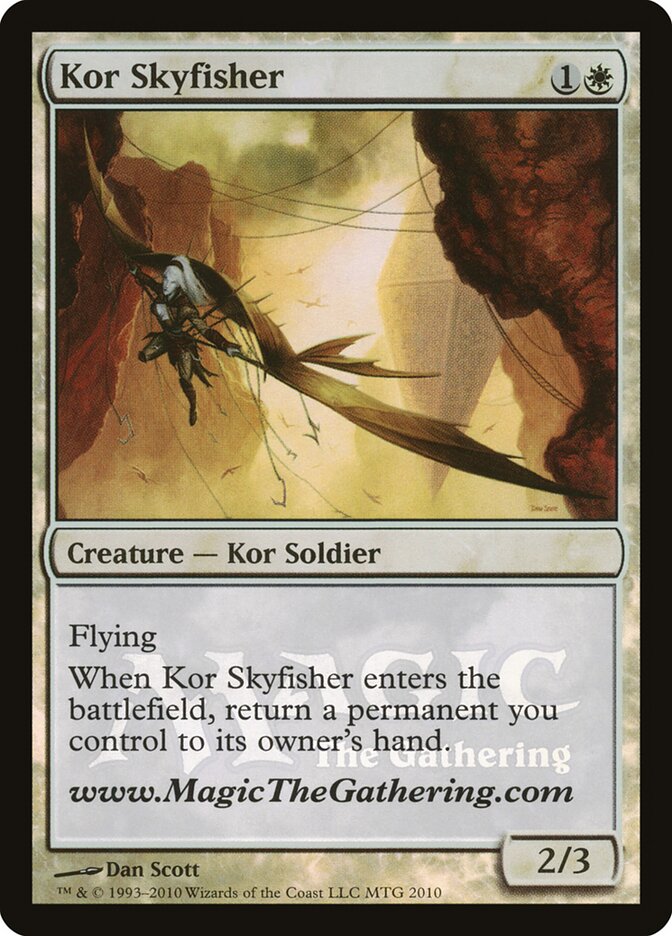 Pescador Celeste Kor / Kor Skyfisher - Magic: The Gathering - MoxLand