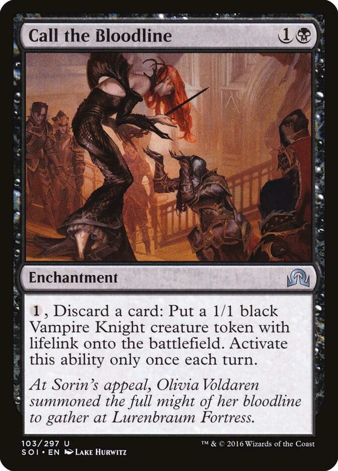 Chamado à Estirpe / Call the Bloodline - Magic: The Gathering - MoxLand