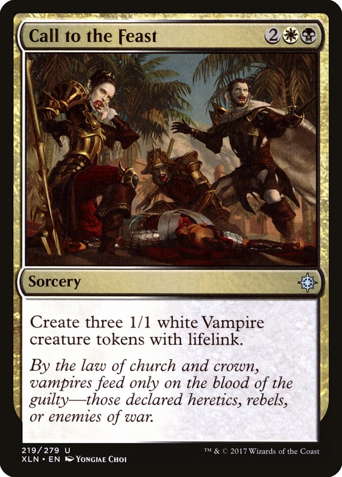 Chamado ao Banquete / Call to the Feast - Magic: The Gathering - MoxLand