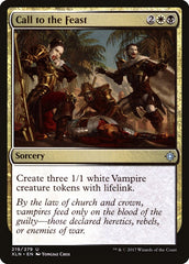 Chamado ao Banquete / Call to the Feast - Magic: The Gathering - MoxLand