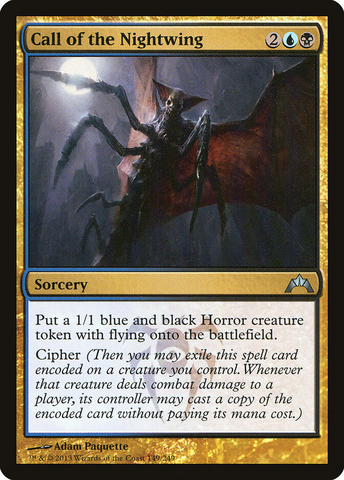 Chamado do Noctóptero / Call of the Nightwing - Magic: The Gathering - MoxLand