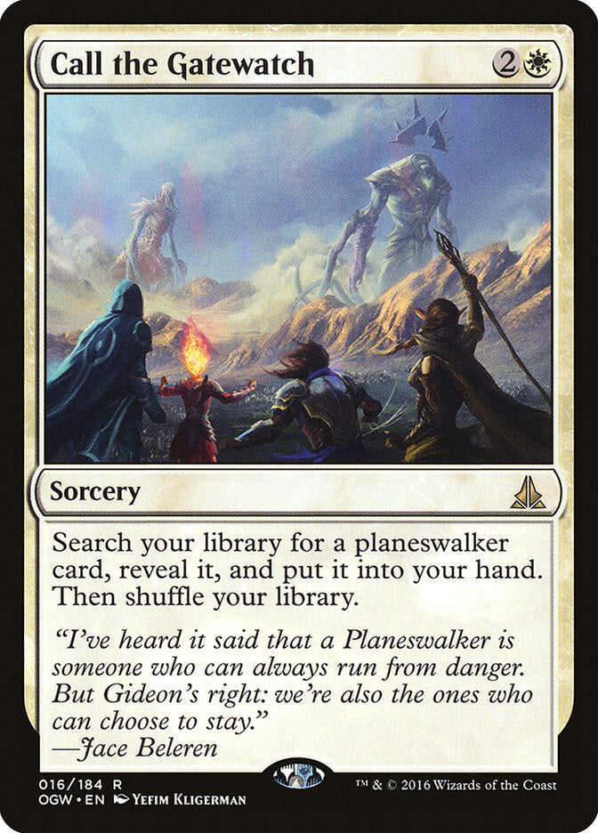 Chamar as Sentinelas / Call the Gatewatch - Magic: The Gathering - MoxLand