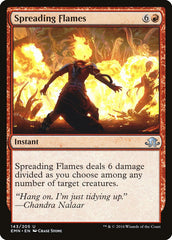 Chamas Esparsas / Spreading Flames - Magic: The Gathering - MoxLand
