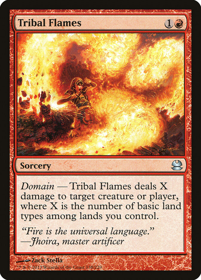 Chamas Tribais / Tribal Flames - Magic: The Gathering - MoxLand