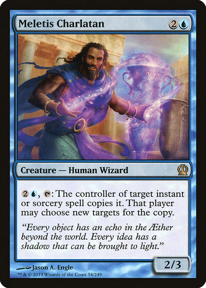 Charlatão de Meletis / Meletis Charlatan - Magic: The Gathering - MoxLand