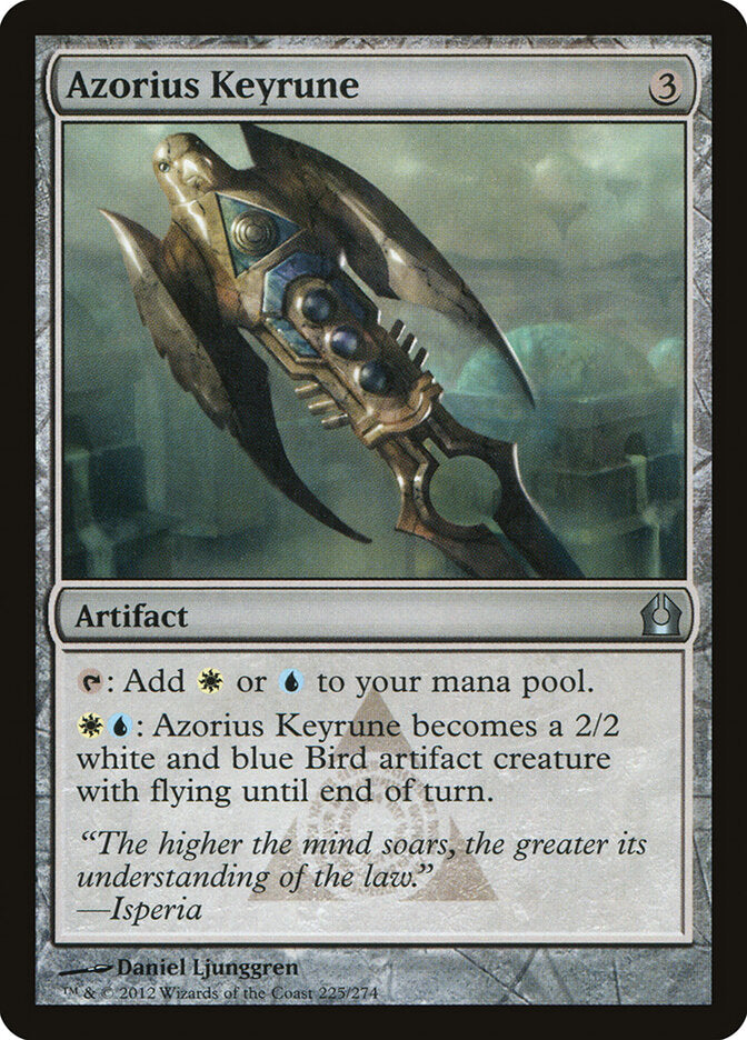 Chave Rúnica Azorius / Azorius Keyrune - Magic: The Gathering - MoxLand