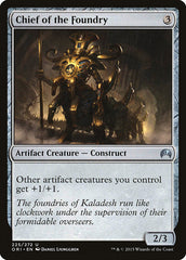 Chefe da Fundição / Chief of the Foundry - Magic: The Gathering - MoxLand