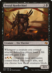 Chefe de Horda Brutal / Brutal Hordechief - Magic: The Gathering - MoxLand