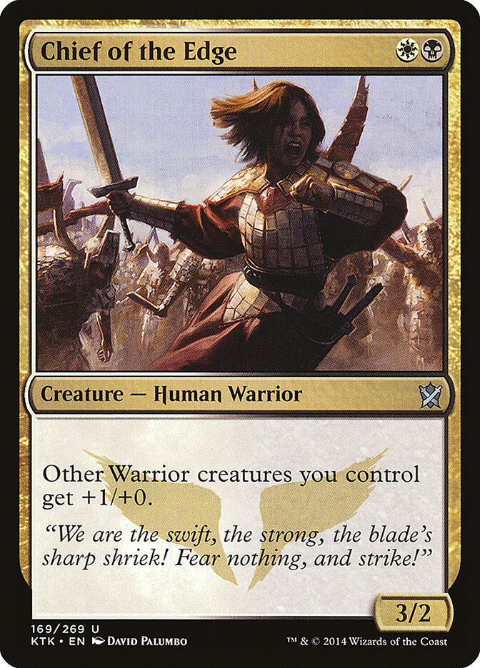 Chefe do Gume / Chief of the Edge - Magic: The Gathering - MoxLand