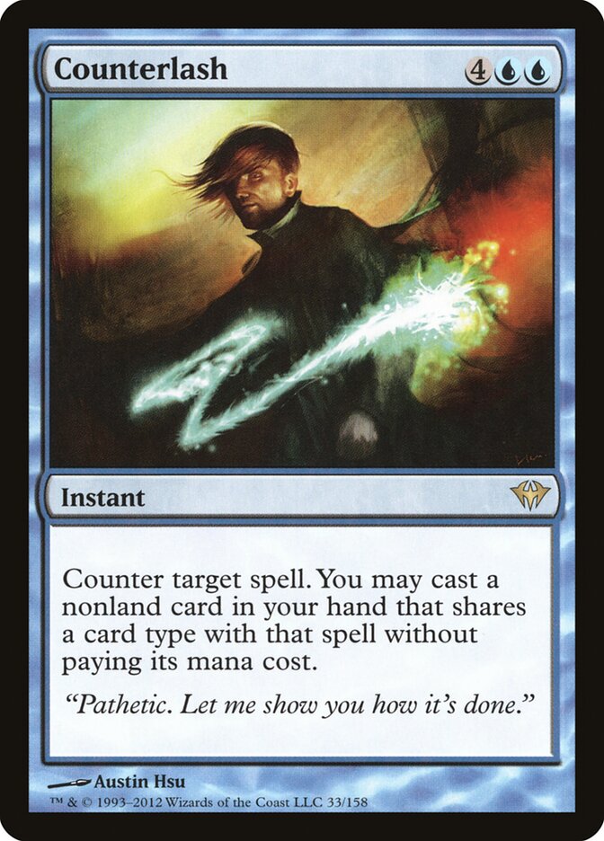 Chicotada Anuladora / Counterlash - Magic: The Gathering - MoxLand