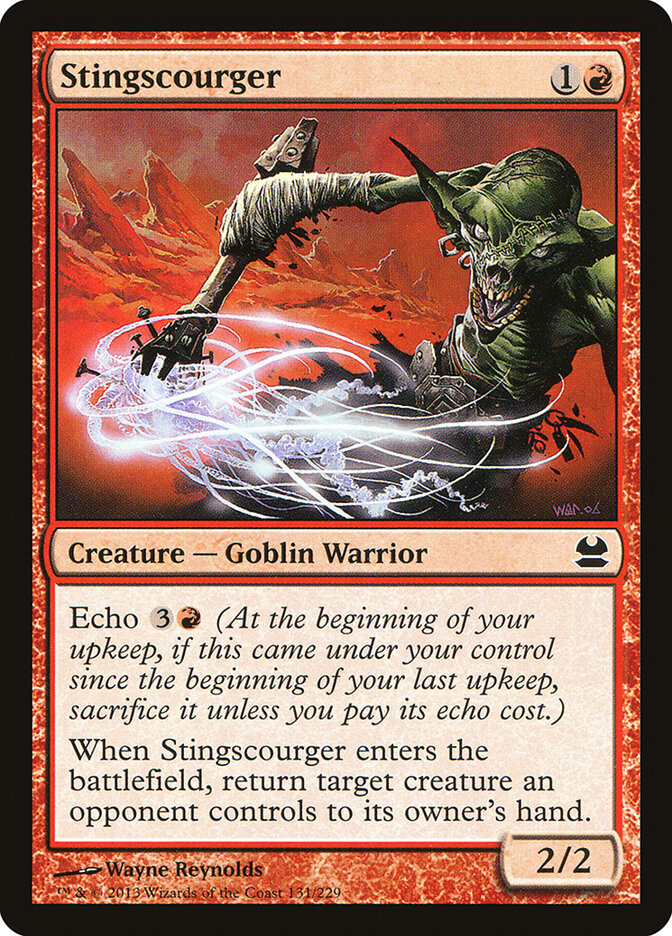 Chicote-a-Dor / Stingscourger - Magic: The Gathering - MoxLand