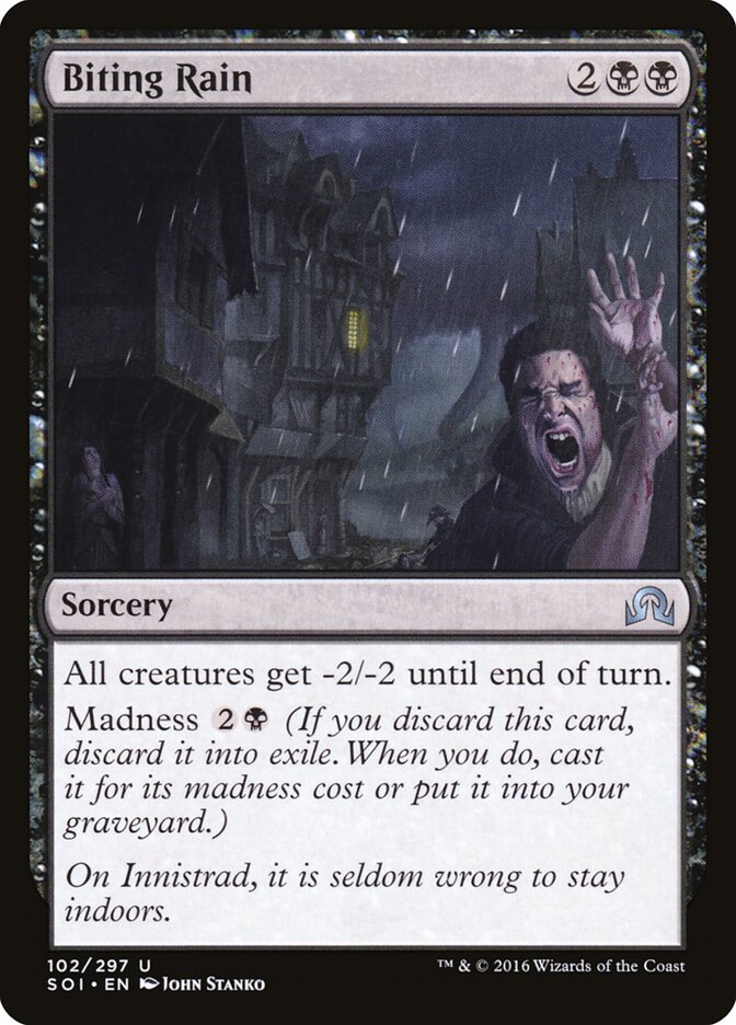 Chuva Mordaz / Biting Rain - Magic: The Gathering - MoxLand
