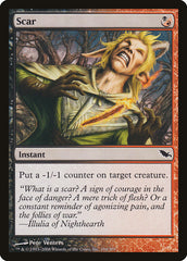 Cicatriz / Scar - Magic: The Gathering - MoxLand