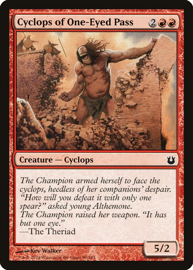 Ciclope da Passagem Caolha / Cyclops of One-Eyed Pass - Magic: The Gathering - MoxLand