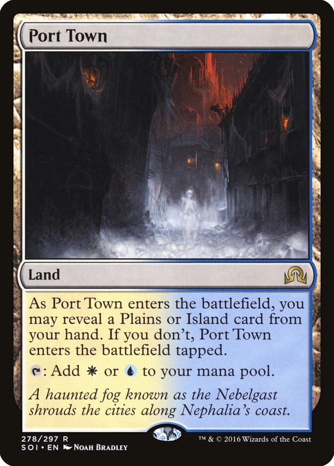Cidade Portuária / Port Town - Magic: The Gathering - MoxLand