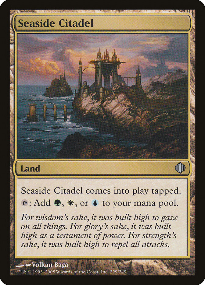 Cidadela à Beira-Mar / Seaside Citadel - Magic: The Gathering - MoxLand
