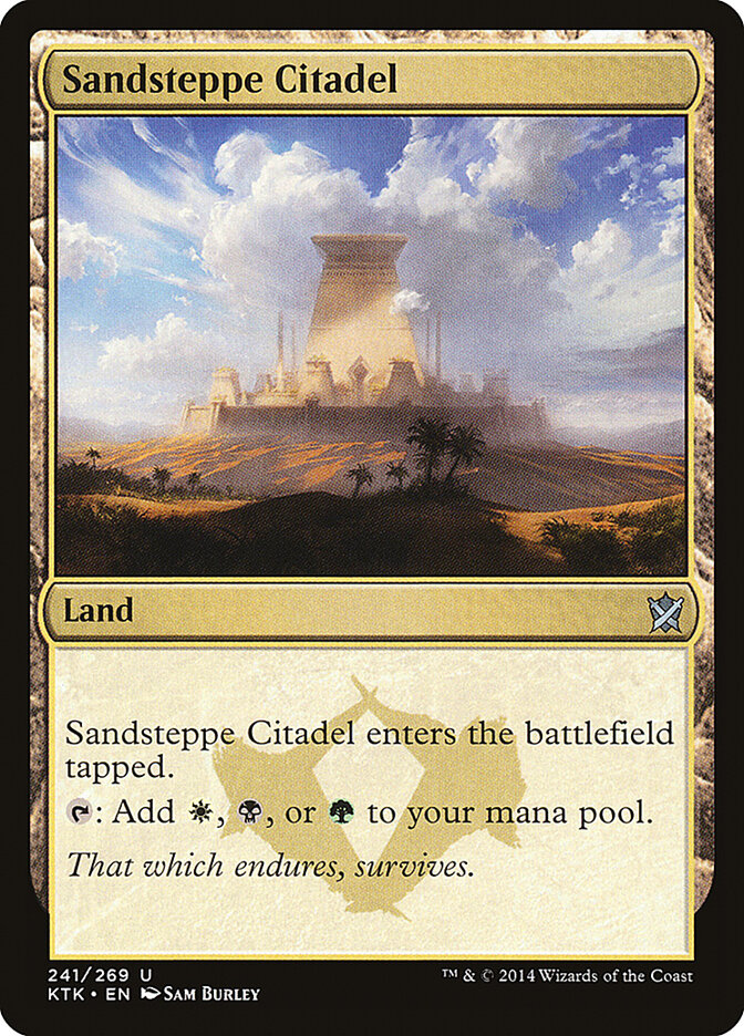 Cidadela da Estepe Arenosa / Sandsteppe Citadel - Magic: The Gathering - MoxLand