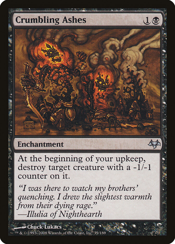 Cinzas Esfareladas / Crumbling Ashes - Magic: The Gathering - MoxLand