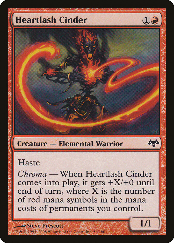 Cinzeríneo Chicote Torácico / Heartlash Cinder - Magic: The Gathering - MoxLand