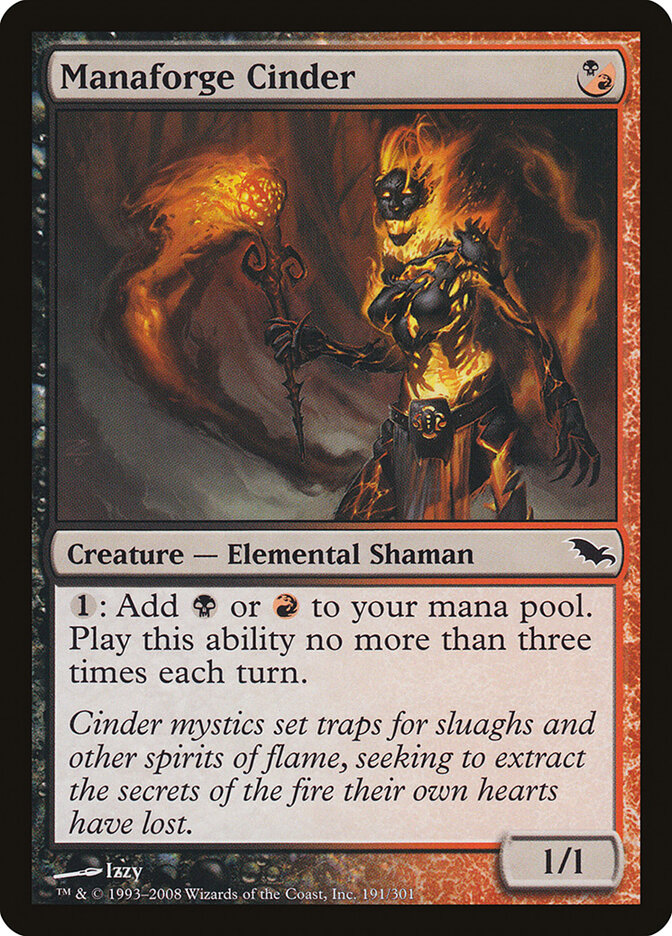 Cinzeríneo Forja-Mana / Manaforge Cinder - Magic: The Gathering - MoxLand