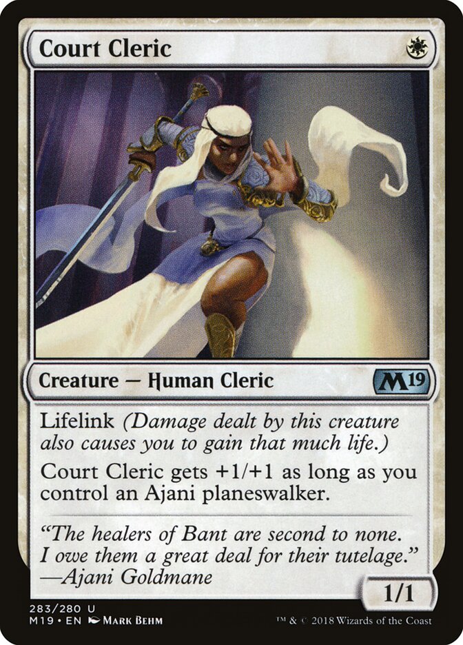 Clériga da Corte / Court Cleric