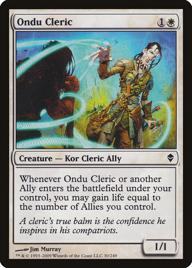 Clérigo de Ondu / Ondu Cleric