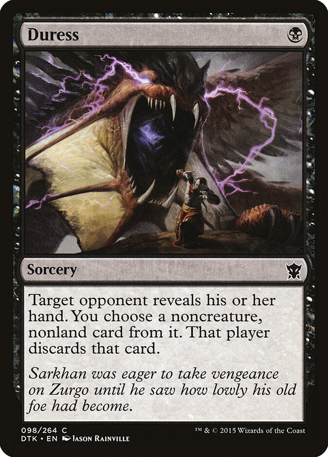 Coagir / Duress - Magic: The Gathering - MoxLand