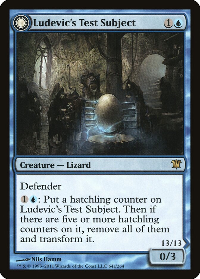 Cobaia de Ludevic / Ludevic's Test Subject - Magic: The Gathering - MoxLand