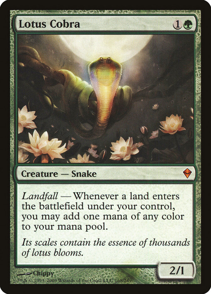 Cobra de Lótus / Lotus Cobra - Magic: The Gathering - MoxLand