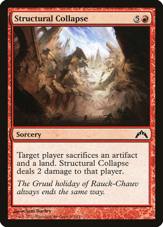 Colapso Estrutural / Structural Collapse - Magic: The Gathering - MoxLand