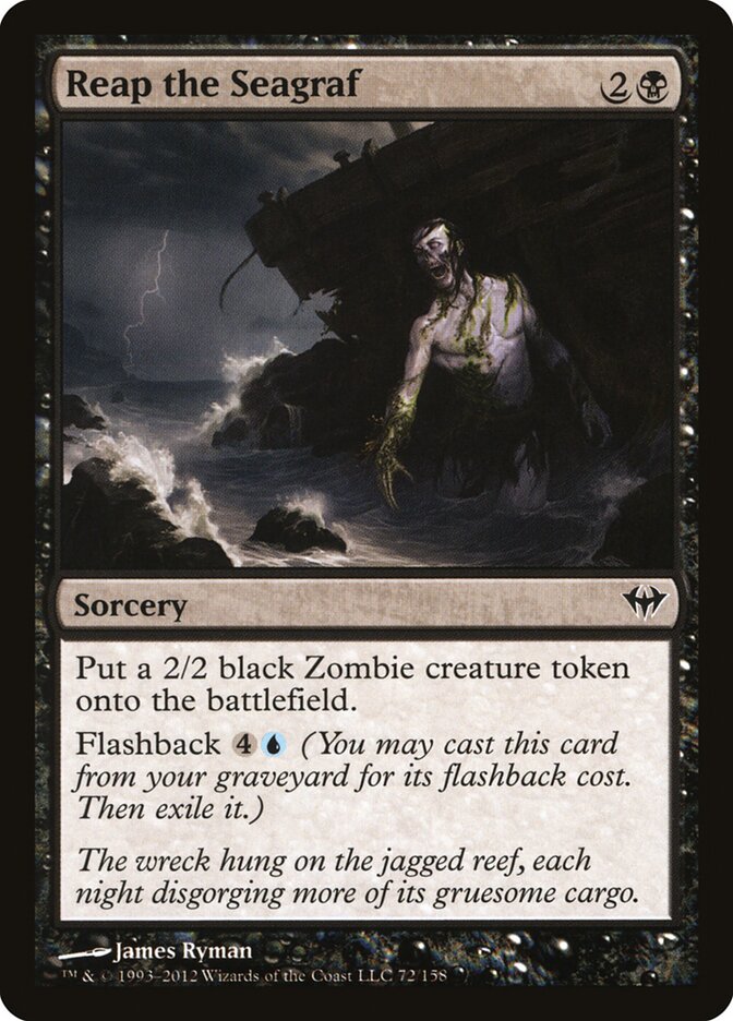 Colheita de Cemitério Marinho / Reap the Seagraf - Magic: The Gathering - MoxLand