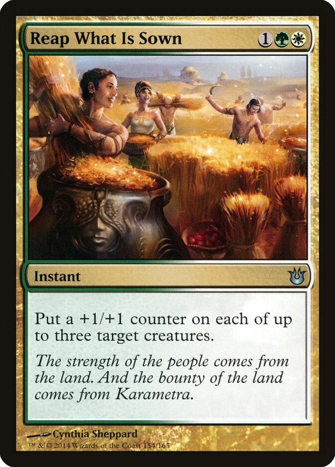 Colher o que Plantou / Reap What Is Sown - Magic: The Gathering - MoxLand